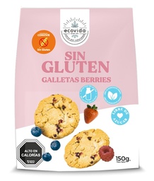 [ECOVIDA] GALLETAS BERRIES 150G