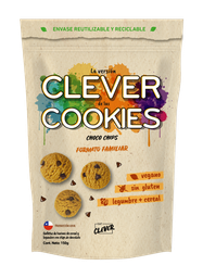 [Eat Clever] CLEVER COOKIES CHOCO CHIPS 150 G - EAT CLEVER 