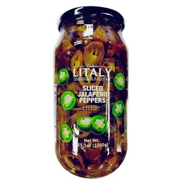 [Litaly] CONSERVA DE CHILE JALAPEÑO REBANADO 1000 G - LITALY 