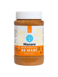 [Manare] MANTEQUILLA DE MANÍ CROCANTE 500 G - MANARE 