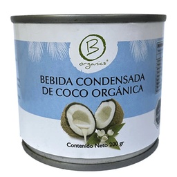 [Be Organics] LECHE CONDENSADA DE COCO ORGÁNICA 200 ML - Be ORGANICS