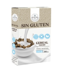 [ECOVIDA] CEREAL CACAO SIN GLUTEN 280 G - ECOVIDA 