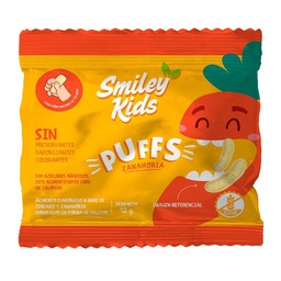 [Smiley Kids] PUFFS ZANAHORIA - ZAPALLO - 12 GRS -- SMILEY KIDS