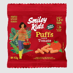 [Smiley Kids] PUFFS TOMATE - 12 GRS - SMILEY KIDS