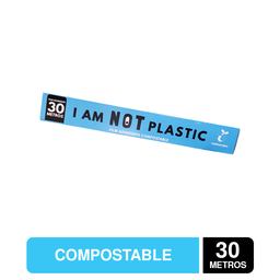 [Im not plastic] FILM ADHERENTE30 CM X 20 M X 10 Micrones20 MTS (copia)