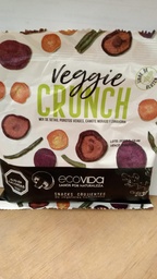 [ECOVIDA] VEGGIE CRUNCH MIX DE SETAS, POROTOS VERDES, CAMOTE MORADO Y ZANAHORIA 30G-ECOVIDA