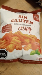 [ECOVIDA] SIN GLUTEN CHIPS TOMATE  ALBAHACA CRISPY 100G-ECOVIDA