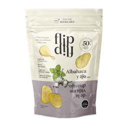 [FLIP] CHIPS AJO ALBAHACA 170GR - FLIP