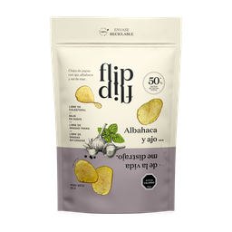 [FLIP] CHIPS AJO ALBAHACA 30GR  - FLIP